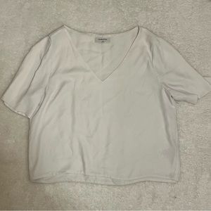 Aritzia Top Blouse Short Sleeve